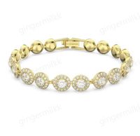 gold bracelet+pink box