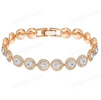 rose gold bracelet+pink box