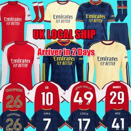 TZOLIS 2026 SAKA ZUBIMENDI GYOKERES EZE Arsenally jersey 26 27 champions soccer jerseys HINCAPIE DOWMAN ODEGAARD HAVERTZ 26 27 football shirts Men Kids kit RICE