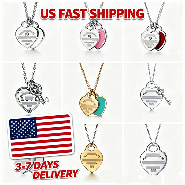 Necklace designer necklace luxury jewelry designer jewelry women diamonds love metal chain thin letter pendant charm necklaces Valentines Day gift very nice