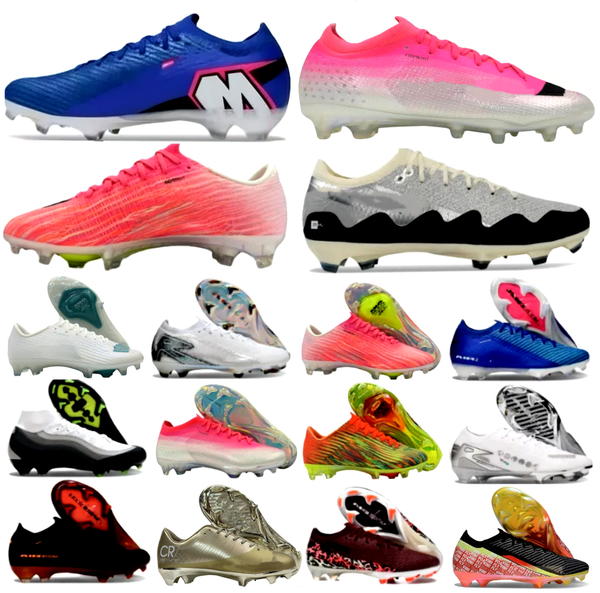 Top FG natural grass high-low top football boots men's, super flying youth nail shoes professional compet 16 Frenulum Laces Soccer Cleats , cushion football cleats 36-45